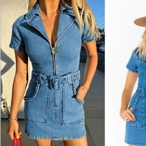 Denim Outlaw Dress Show Me Your Mumu